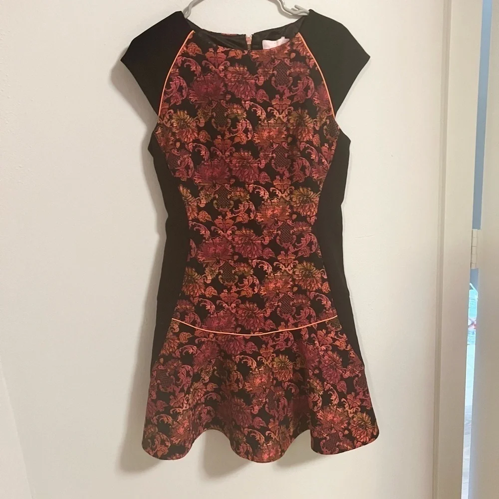 NWT TED BAKER BONNY JACQUARD FLORAL DRESS